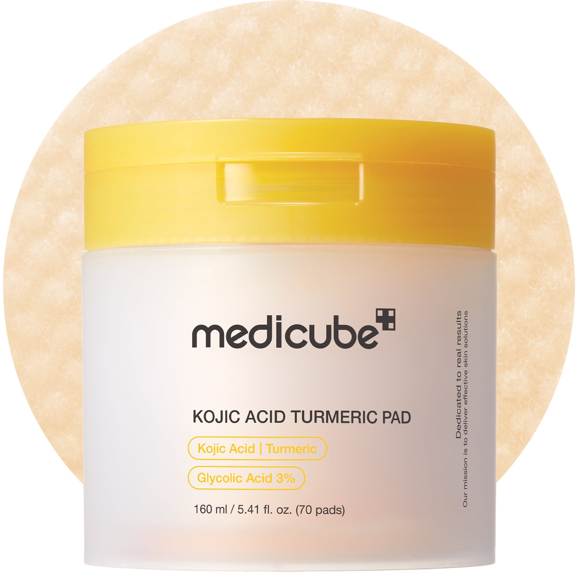 Kojic Acid Tumeric Toner Pad W9