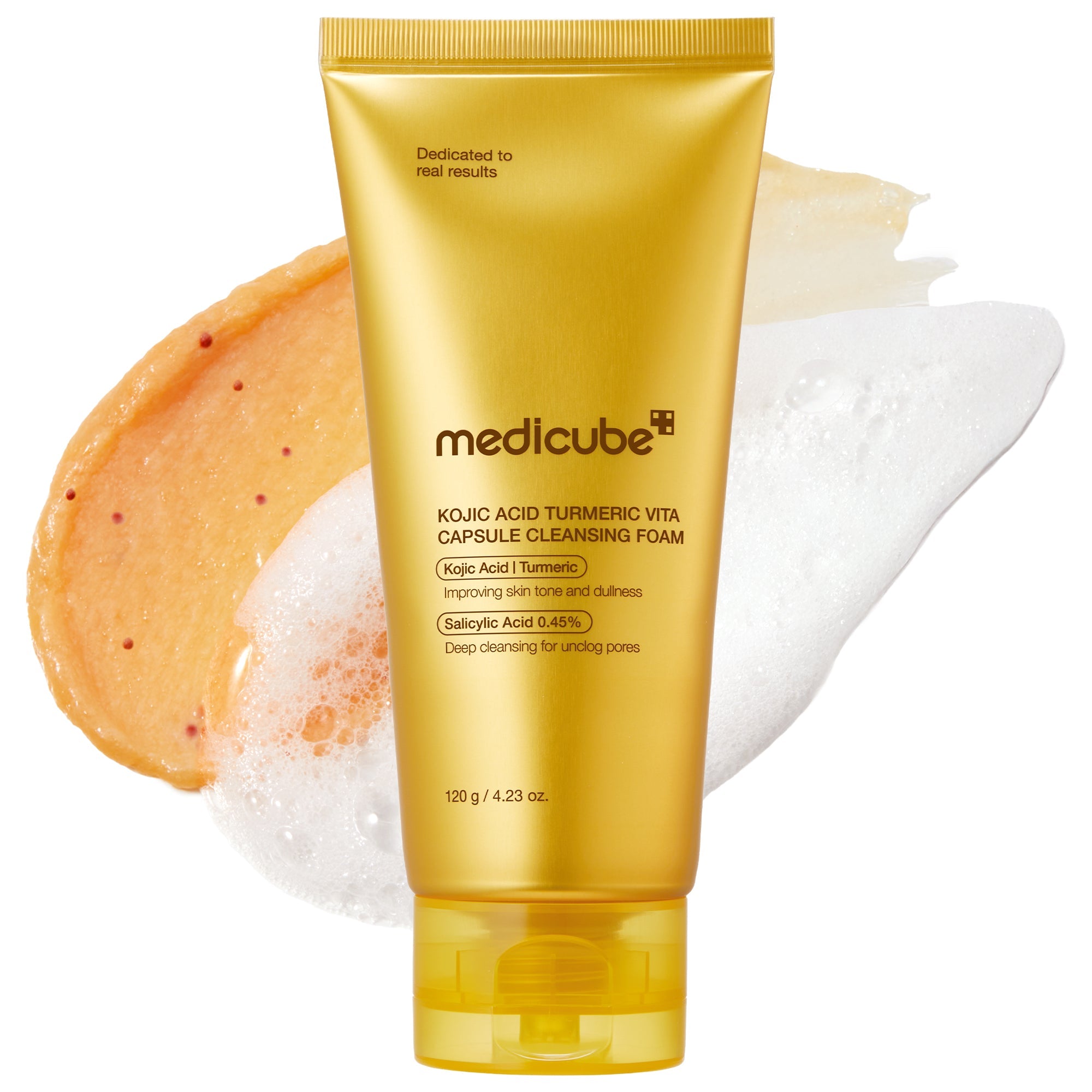 Kojic Acid Turmeric Vita Capsule Foam Cleanser H9