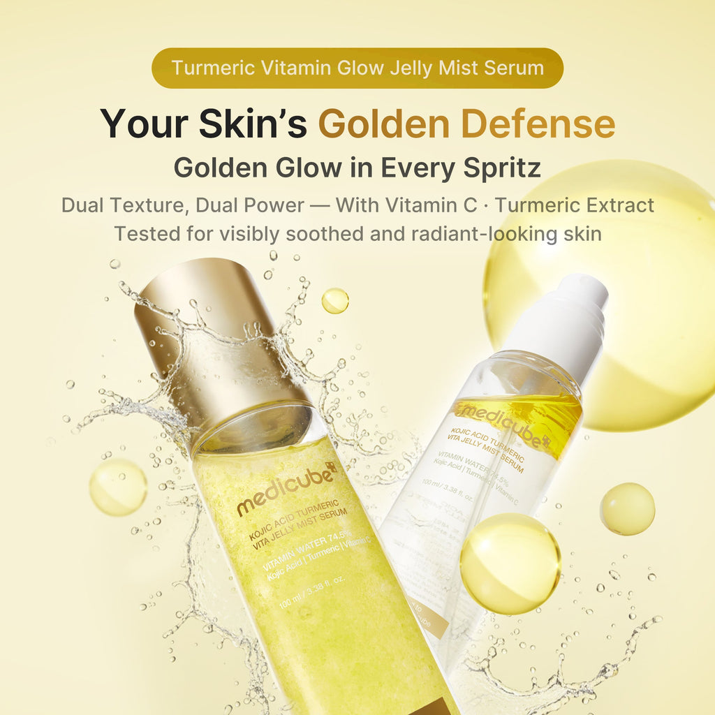 Kojic Acid Turmeric Vitamin Gold Jelly Mist Serum B9