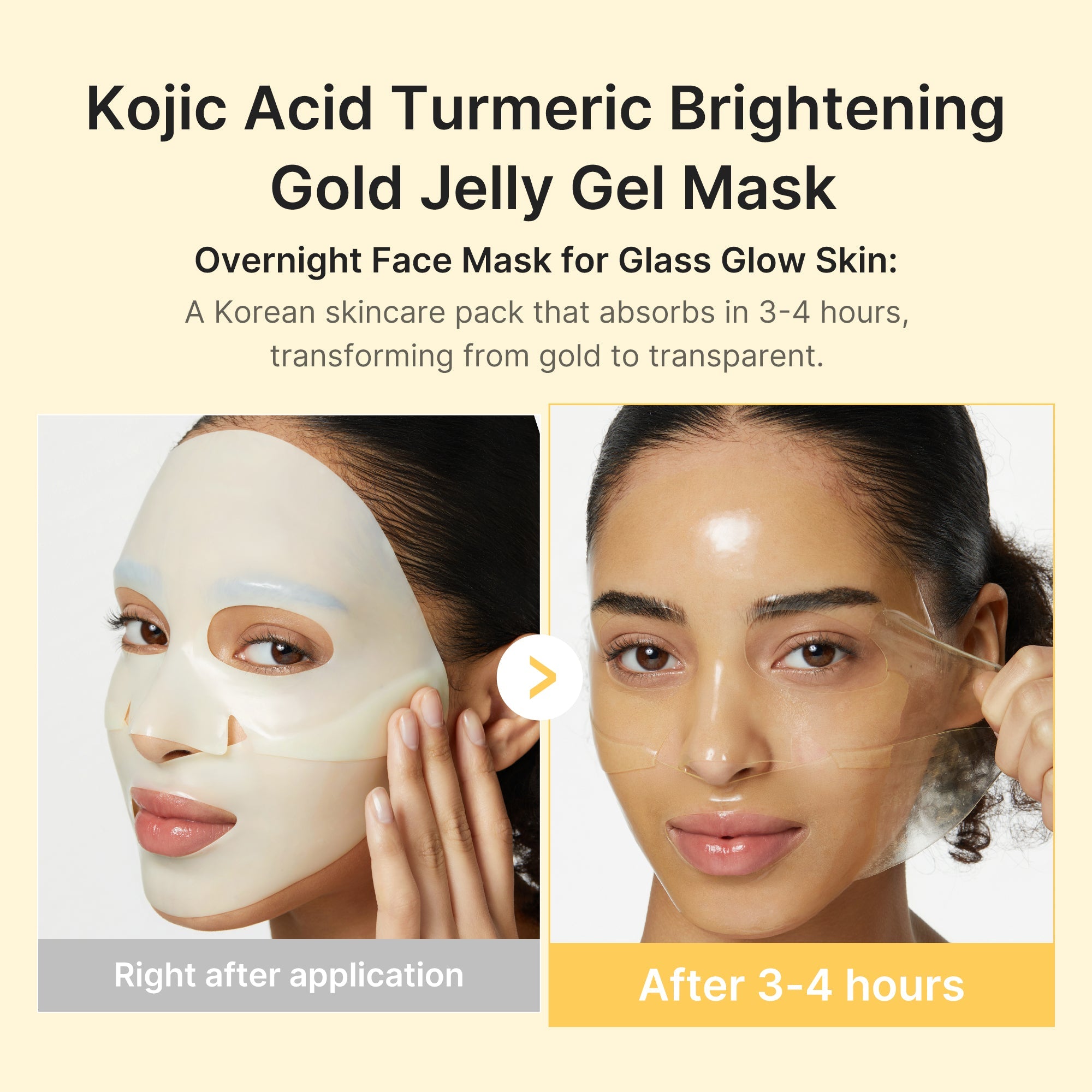 Kojic Acid Turmeric Gold Jelly Gel Mask S1