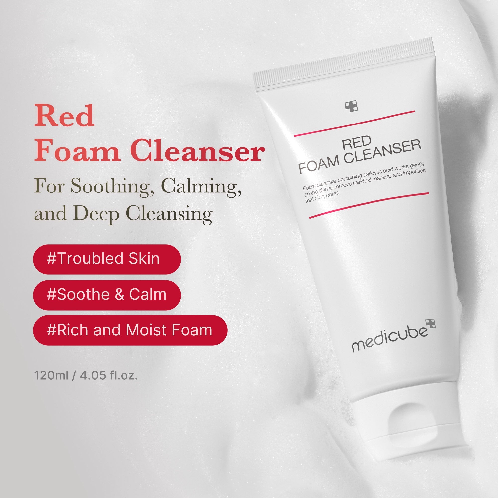 Red Foam Cleanser T4