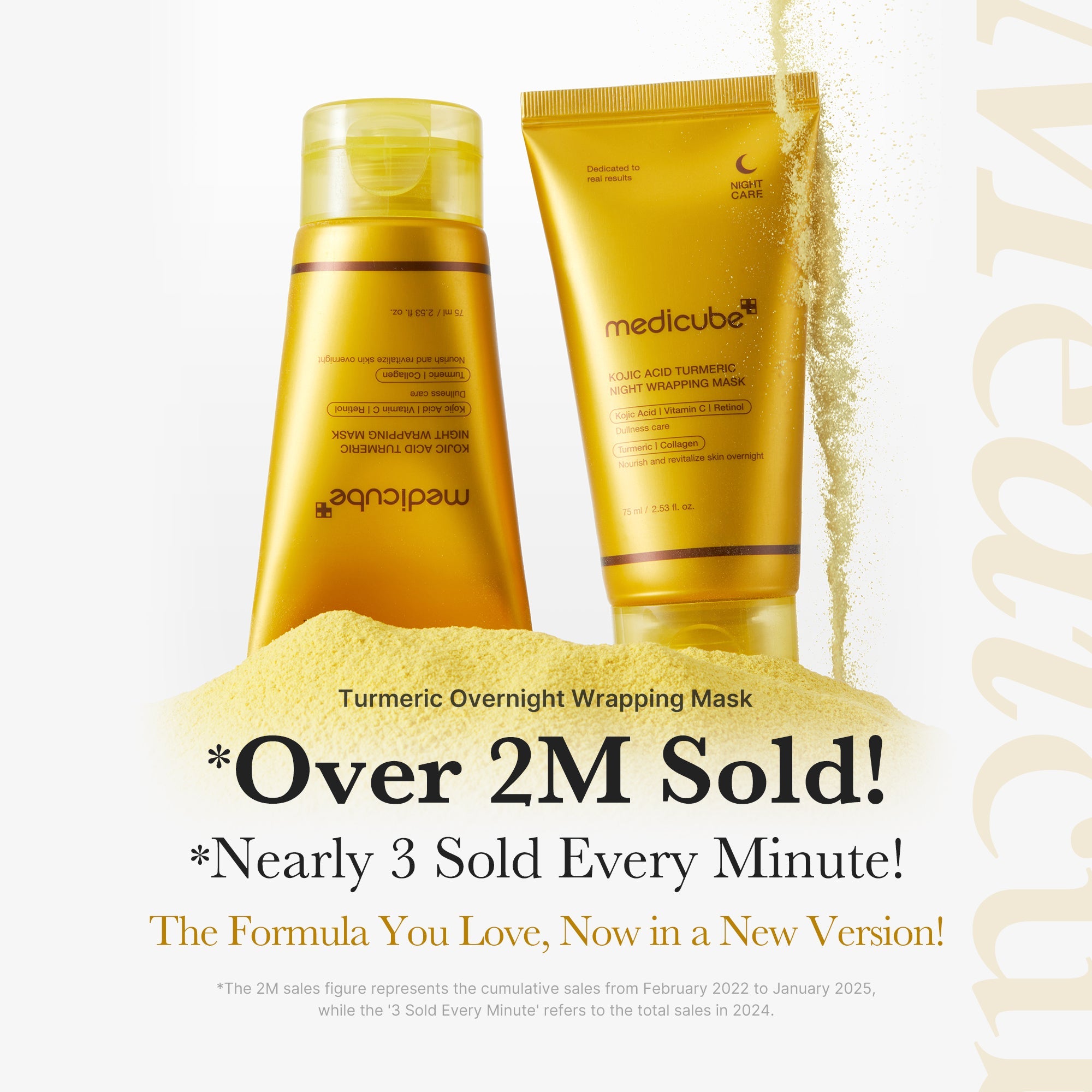 Kojic Acid Turmeric Overnight Wrapping Mask S8