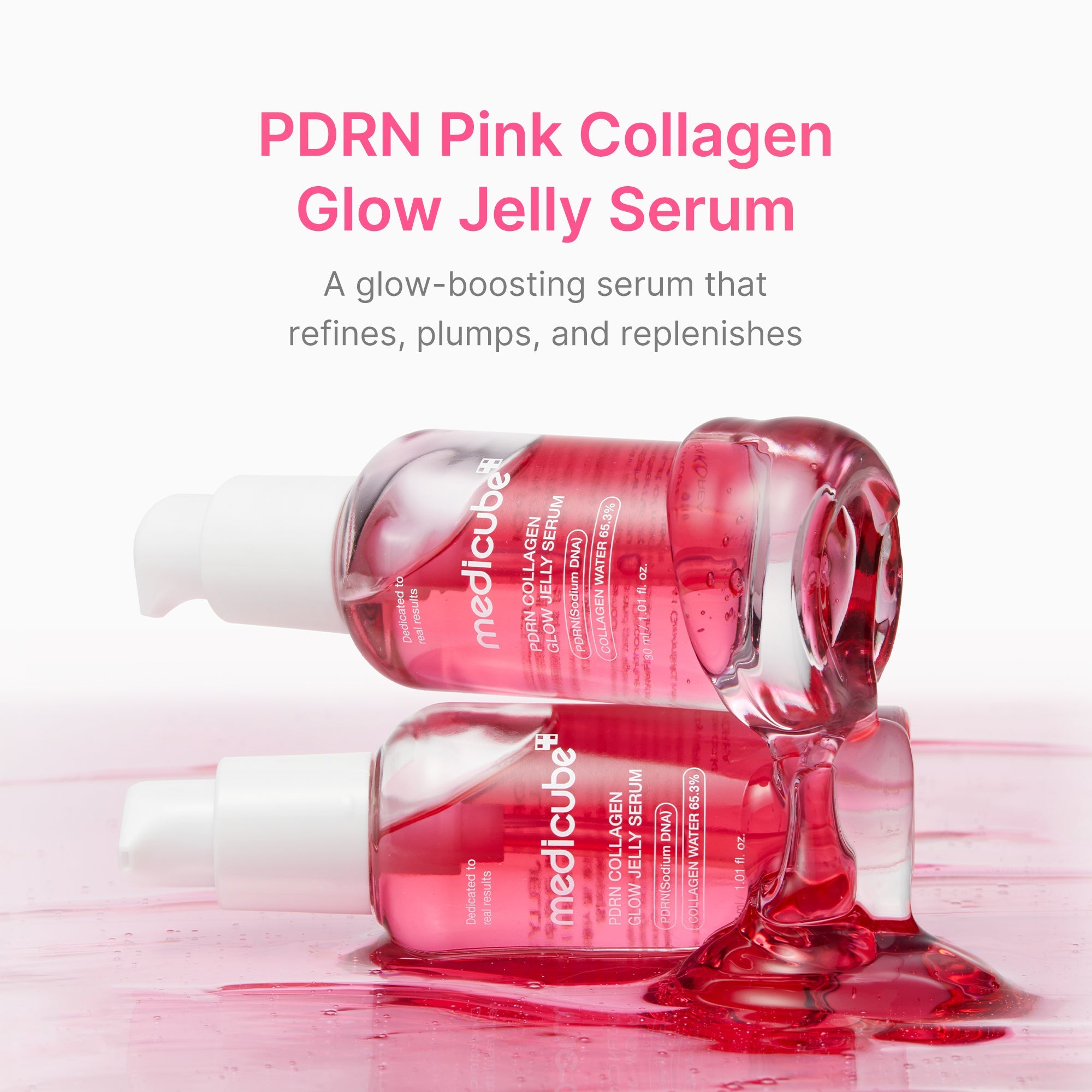 PDRN Pink Collagen Glow Jelly Serum V0