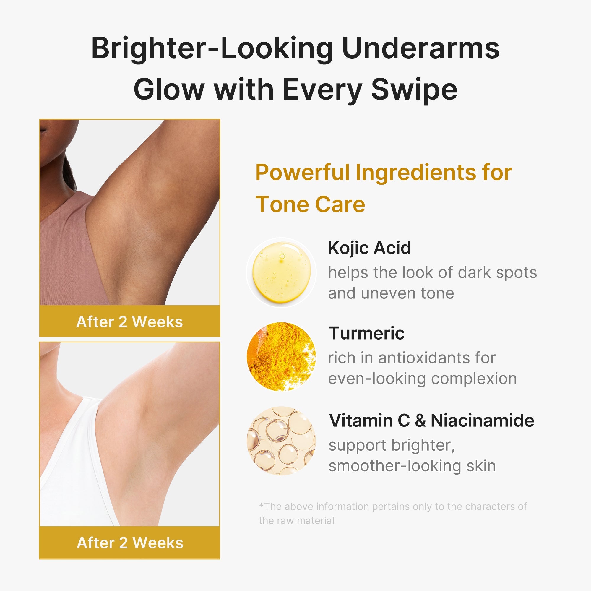 Kojic Acid Brightening Deodorant (Vanilla & Pistachio) R7