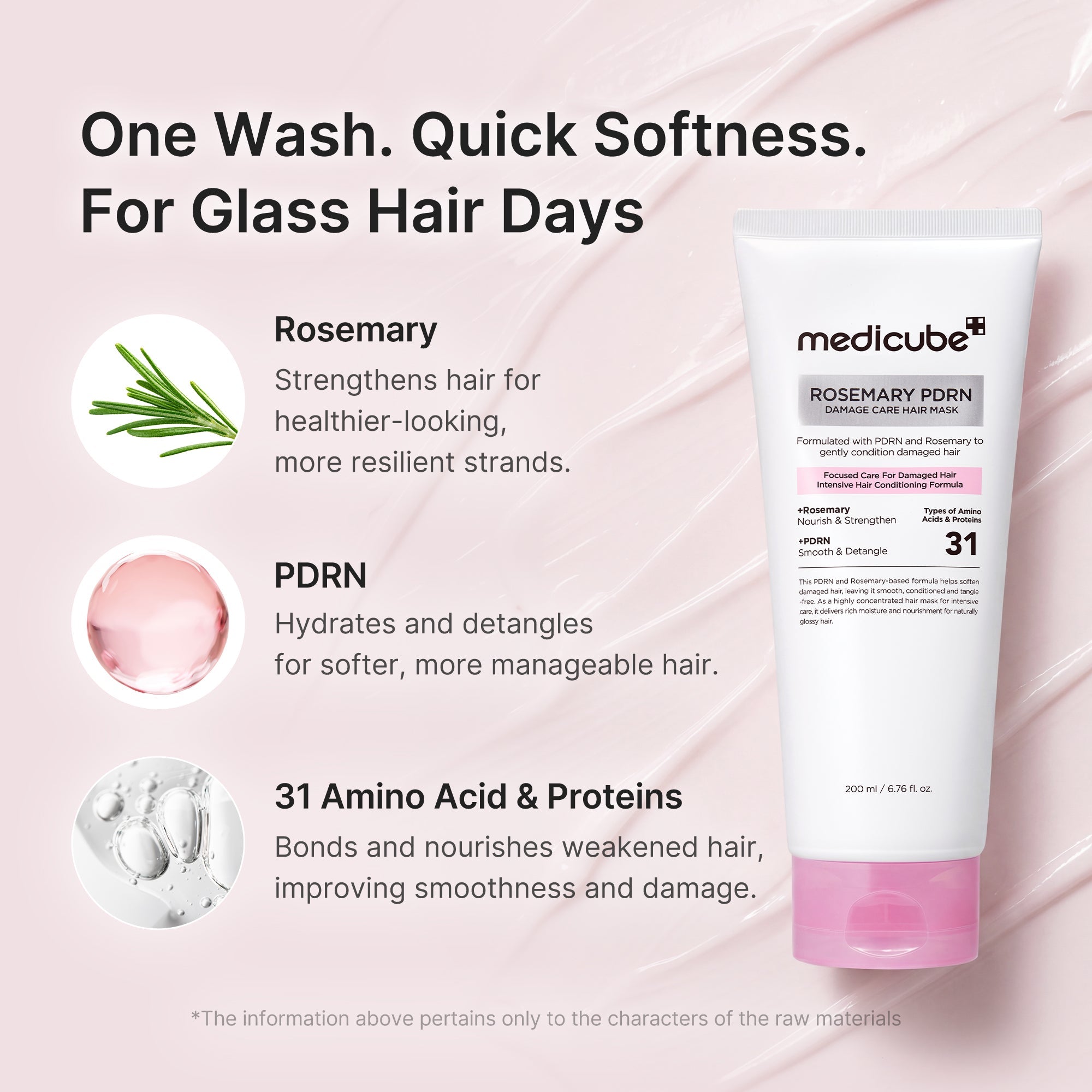 Rosemary PDRN Damage Care Hair Mask D7