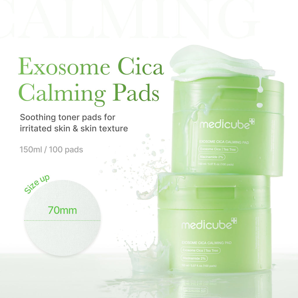 Exosome Cica Calming Toner Pads W7