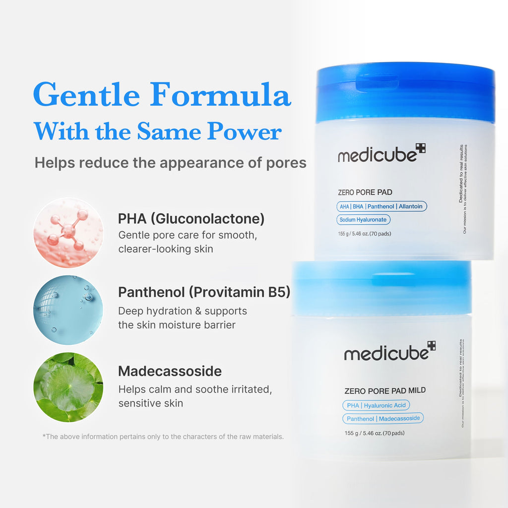 Zero Pore Madecassoside Pads (Mild) N2