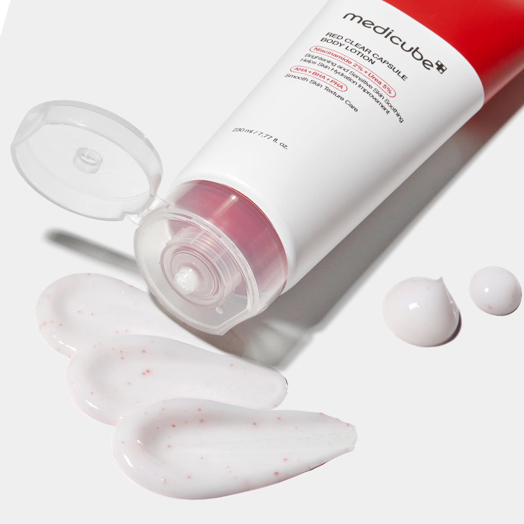 Red Clear Capsule Body Lotion F9