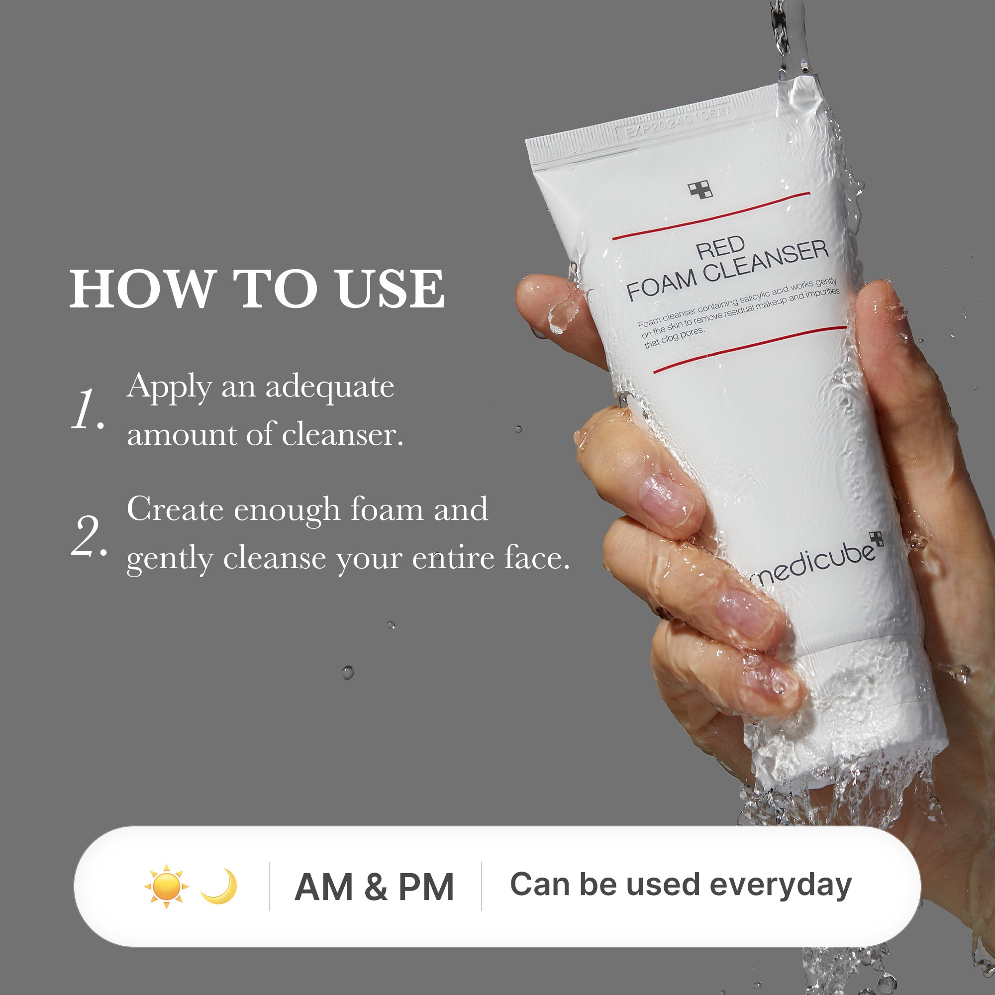 Red Foam Cleanser T4