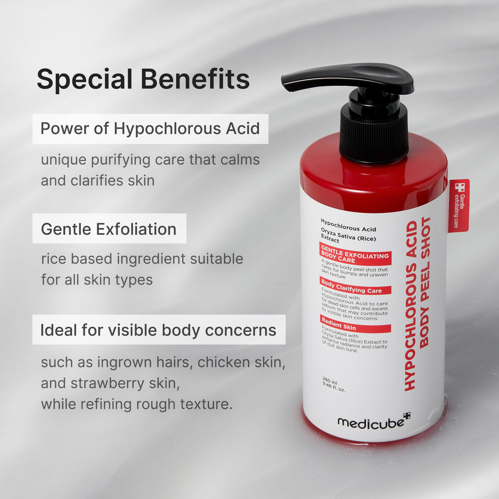 Hypochlorous Acid Rice Body Peel Shot T6