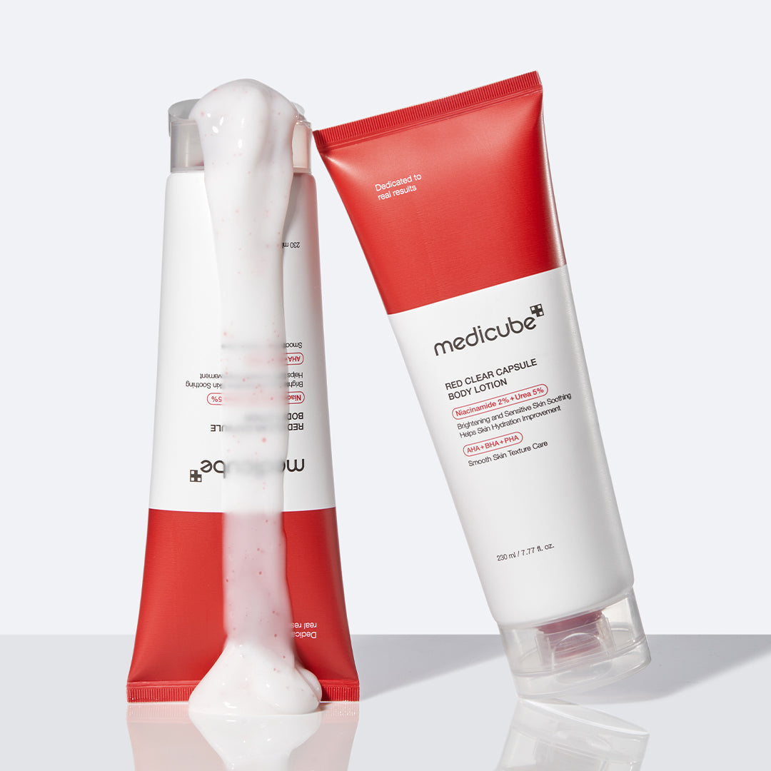 Red Clear Capsule Body Lotion J3