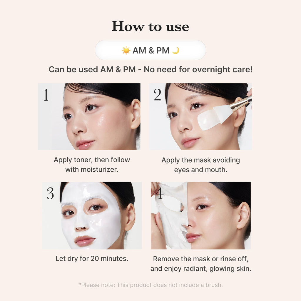 Collagen Milky Glow Daytime Wrapping Mask N8