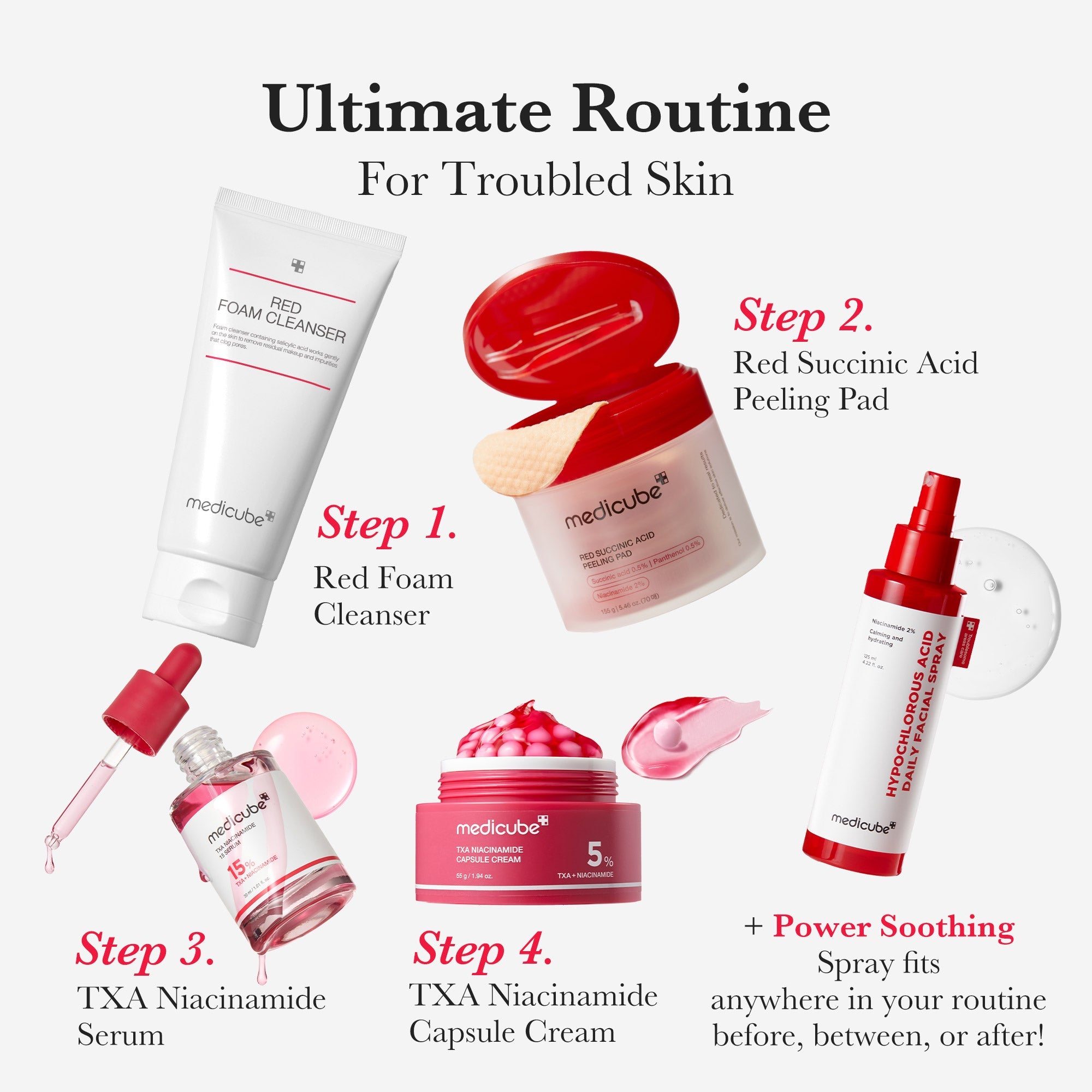 Red Foam Cleanser T4