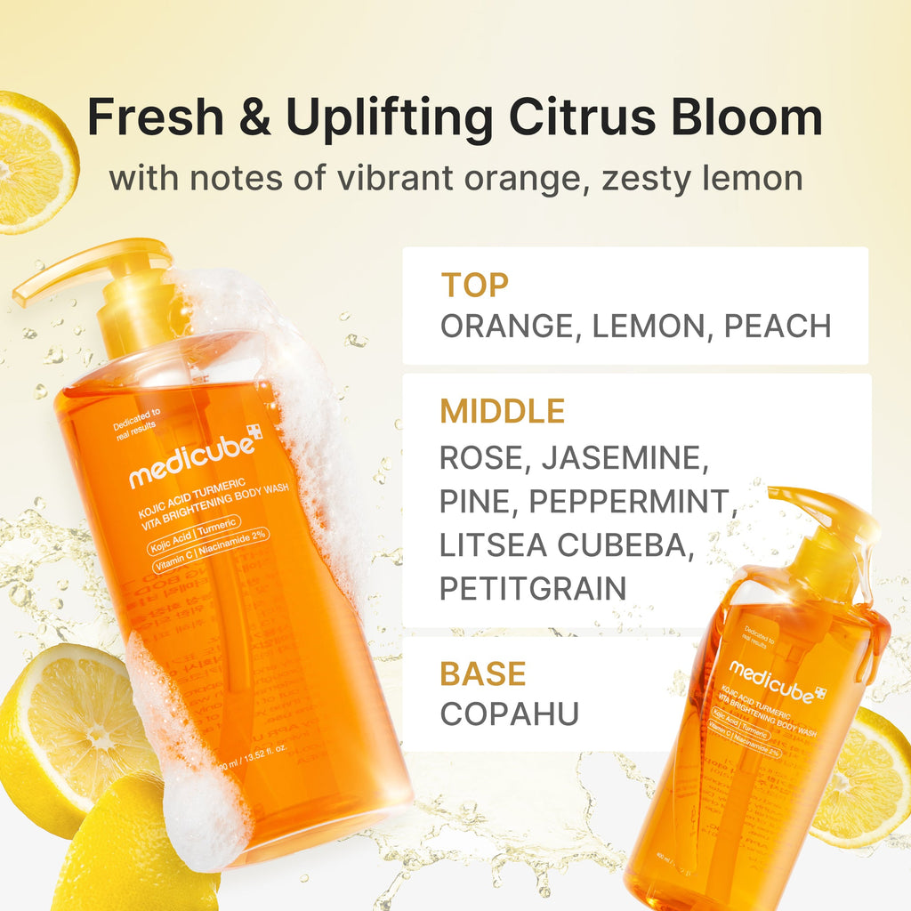 Kojic Acid Turmeric Brightening Body Wash O9