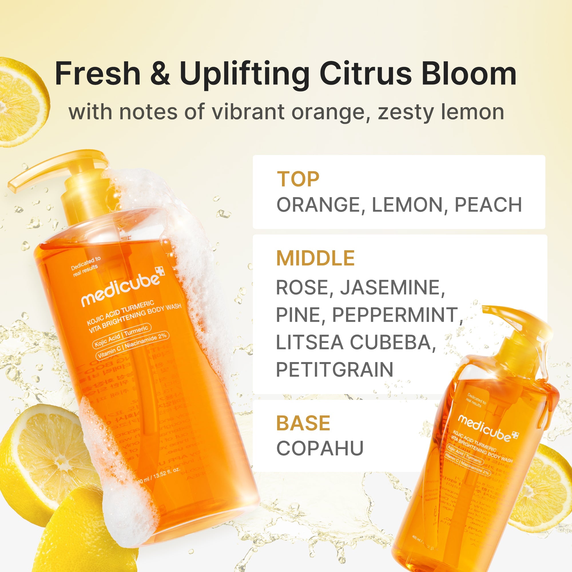 Kojic Acid Turmeric Brightening Body Wash O9