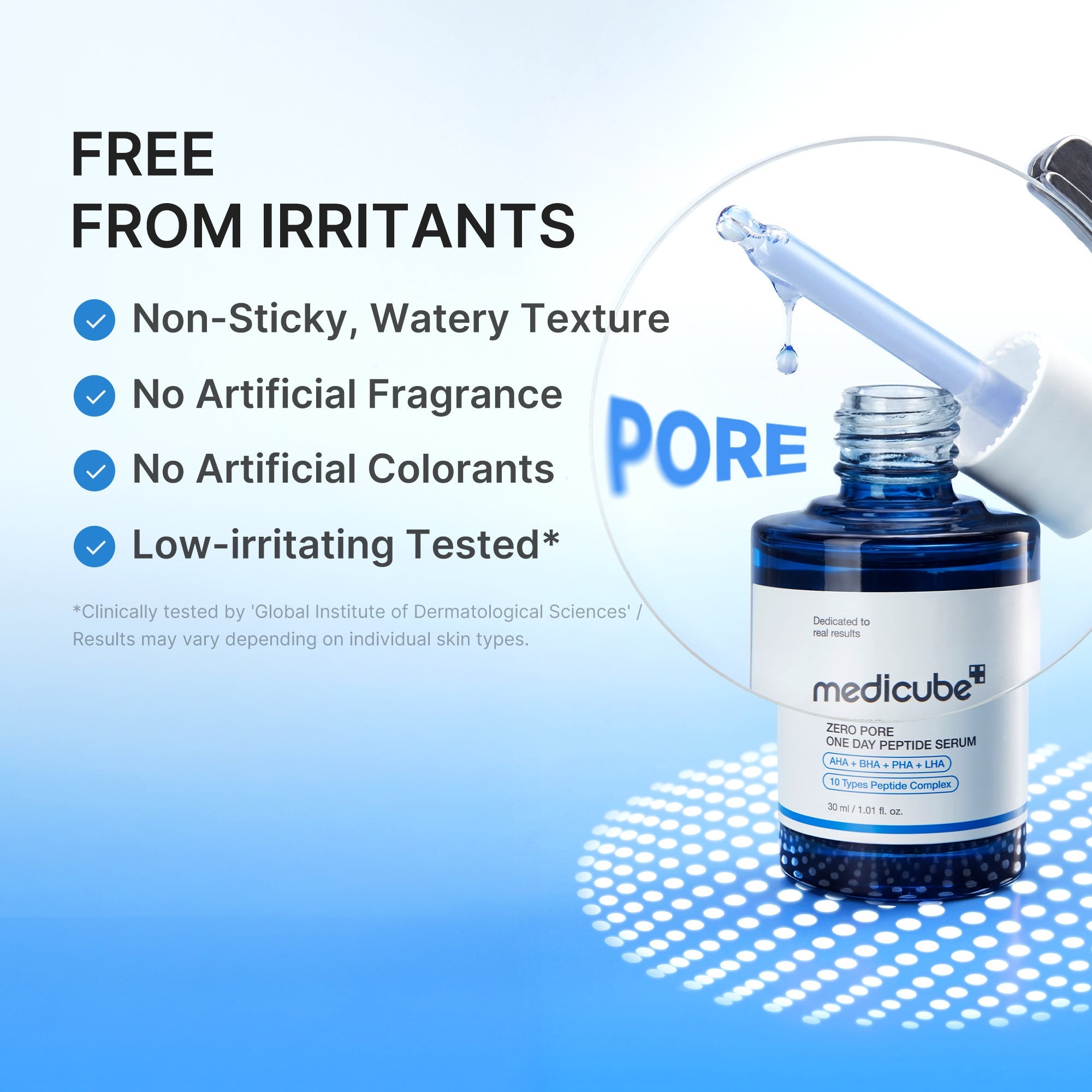 Zero Pore One-day Peptide Serum V9