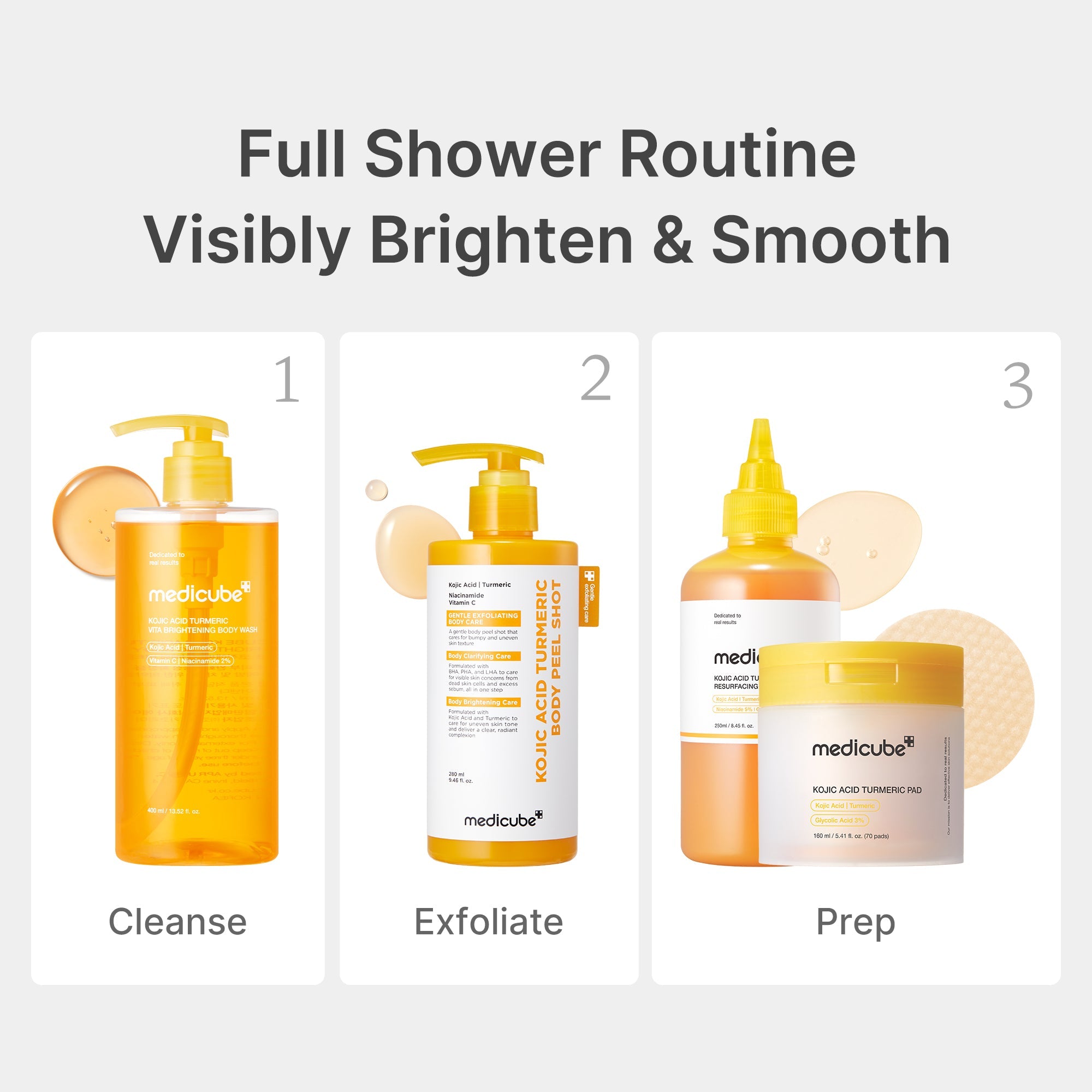 Kojic Acid Turmeric Brightening Body Wash O9