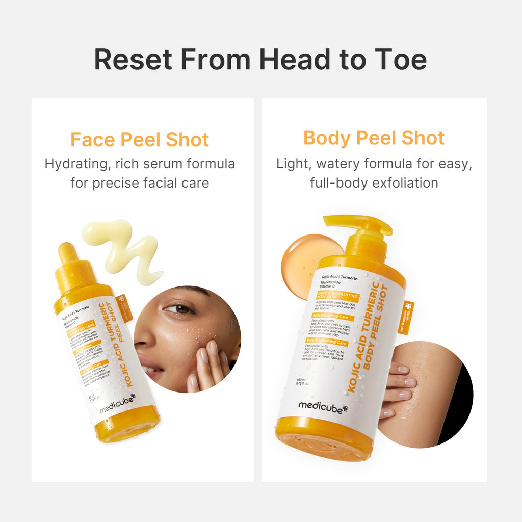 Kojic Acid Turmeric Body Peel Shot C8