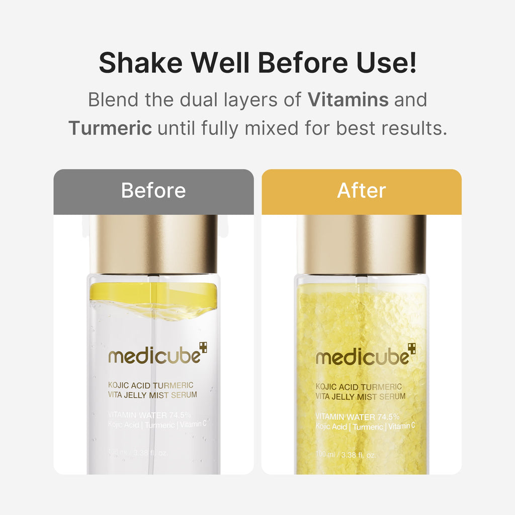 Kojic Acid Turmeric Vitamin Gold Jelly Mist Serum B9