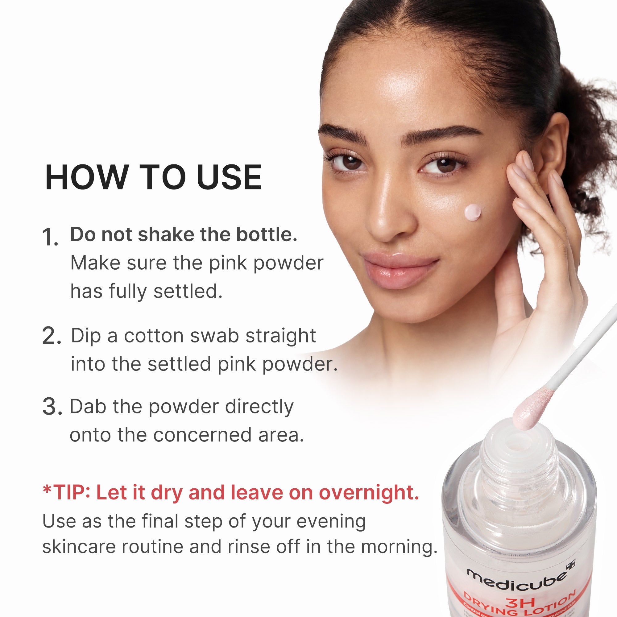 3H Overnight Drying Lotion D3