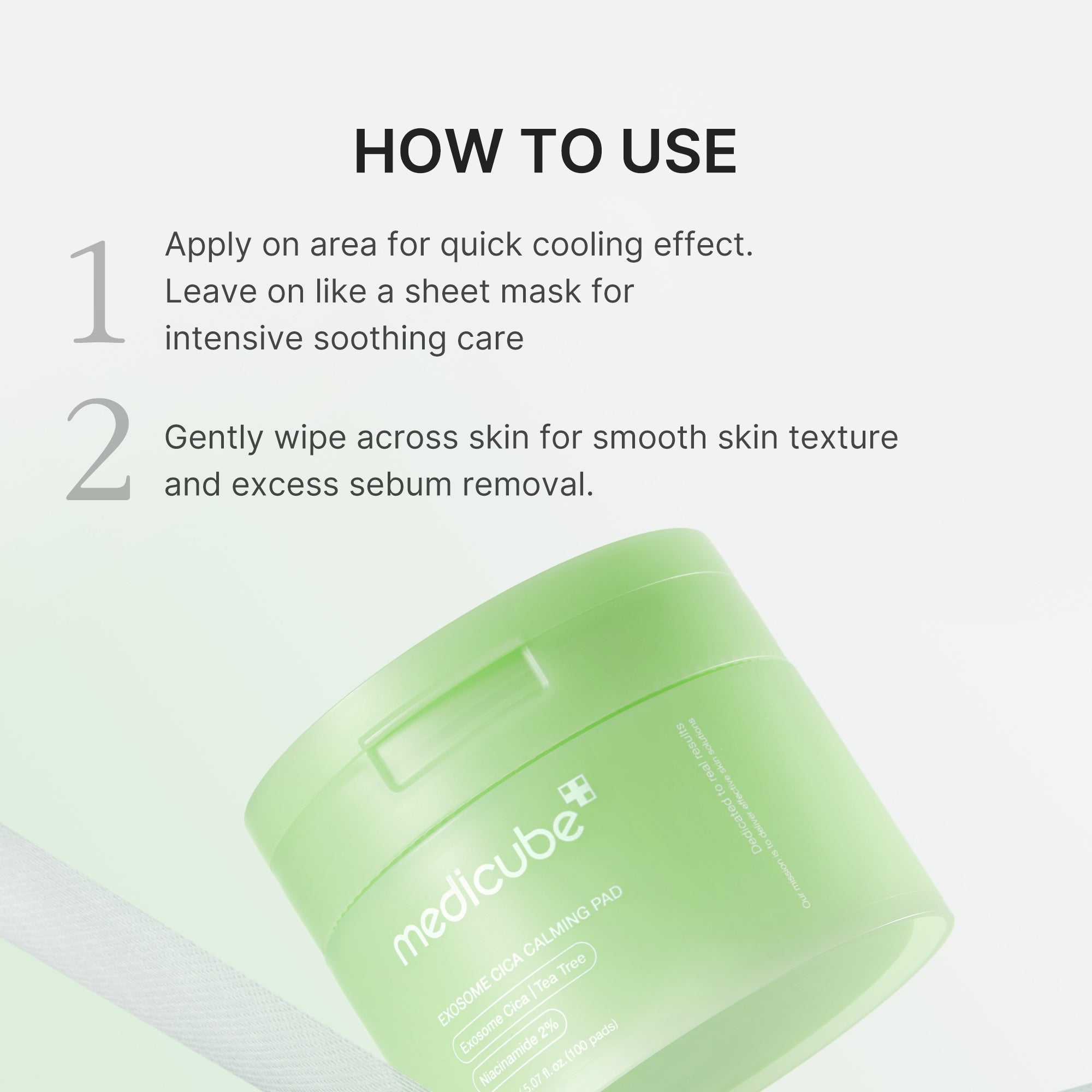 Exosome Cica Calming Toner Pads W7