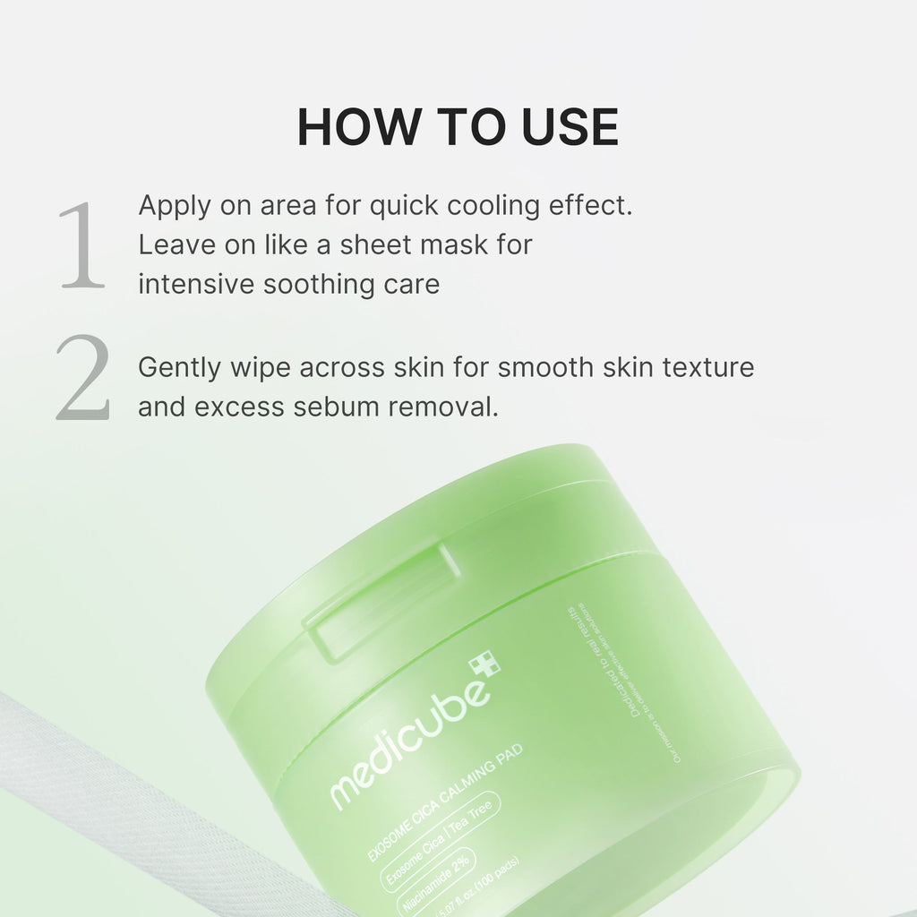Exosome Cica Calming Toner Pads Q5