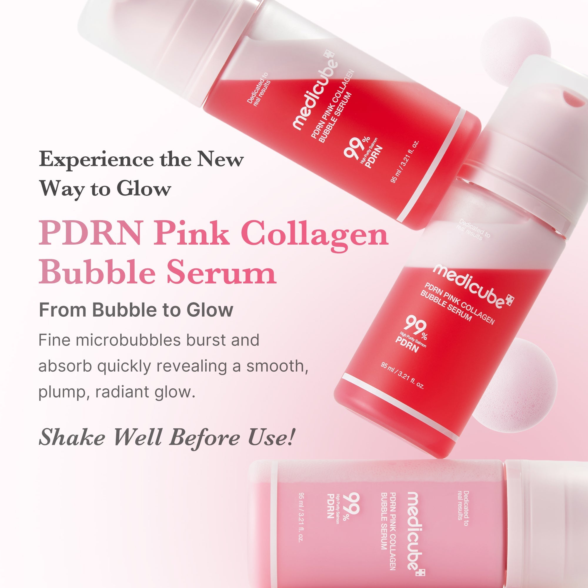 PDRN Pink Collagen Bubble Serum D1