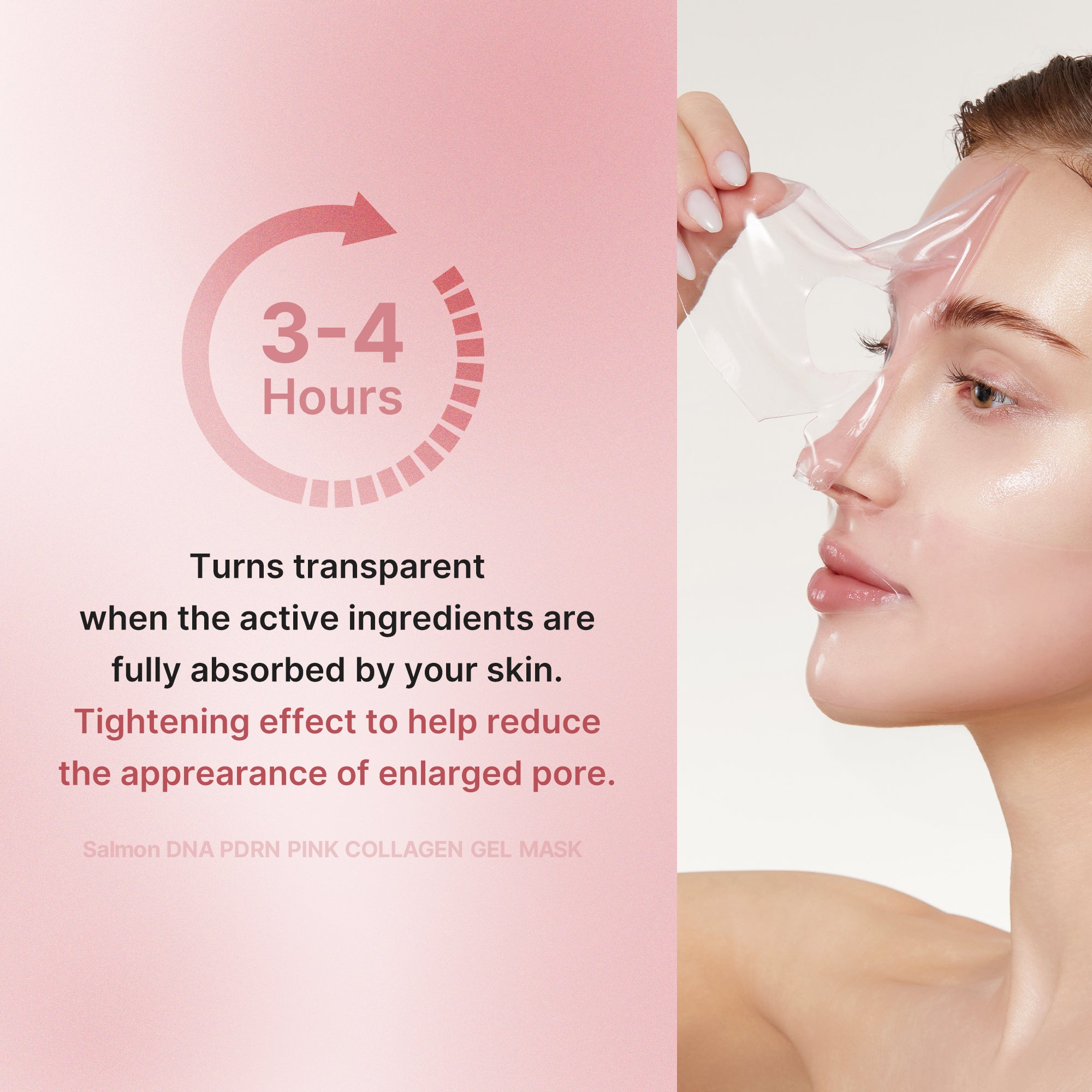 Salmon PDRN Pink Collagen Jelly Gel Mask H2