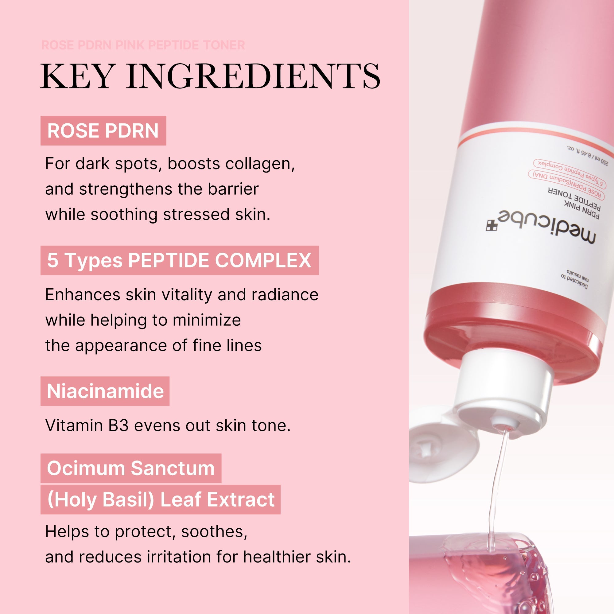 PDRN Pink Peptide Toner T3