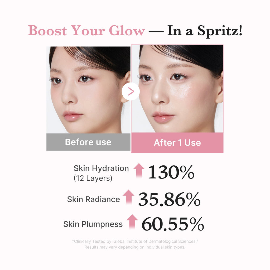 PDRN Pink Collagen Glow Jelly Mist Serum E7