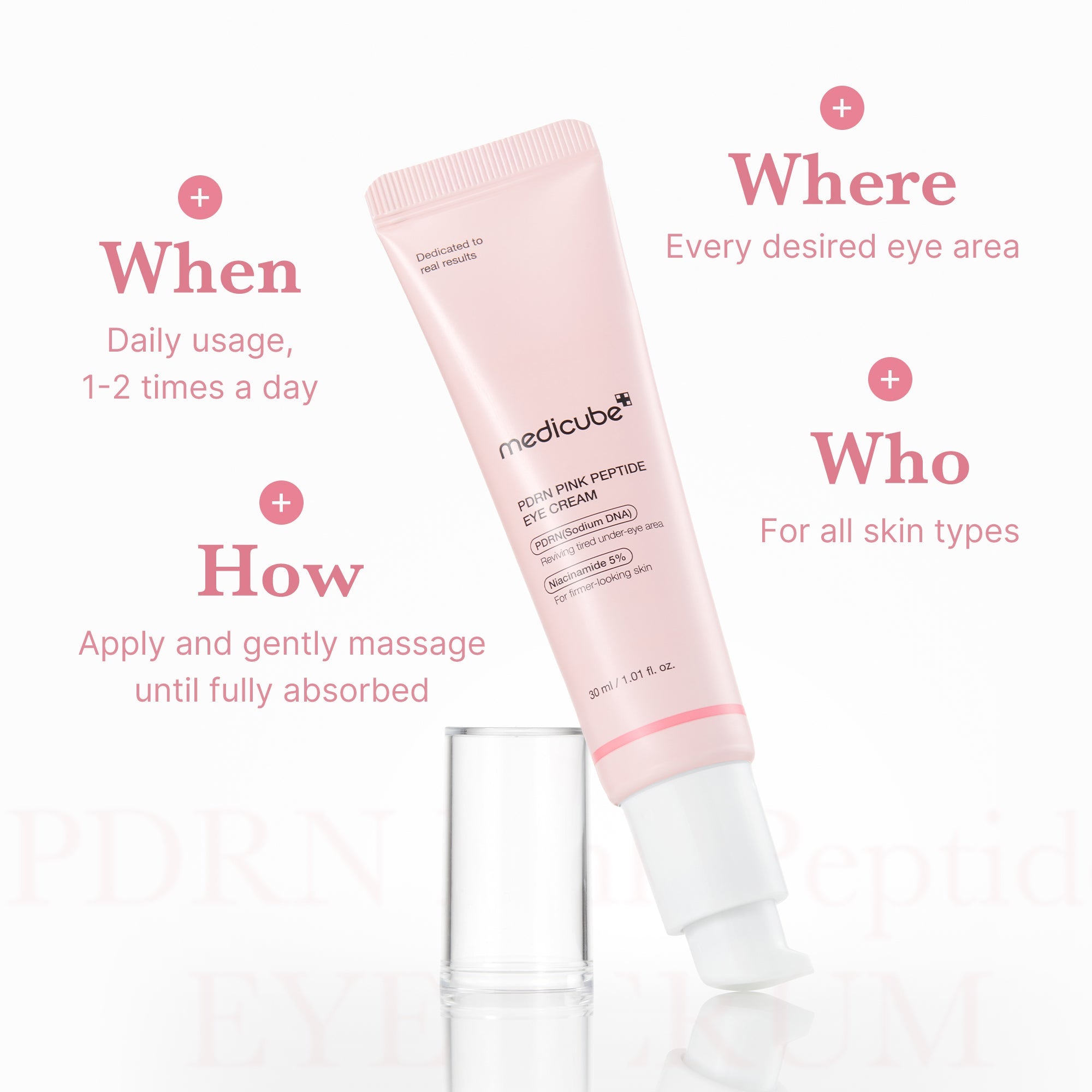 PDRN Pink Peptide Eye Cream V6