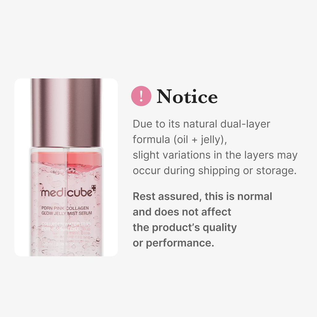 PDRN Pink Collagen Glow Jelly Mist Serum E7