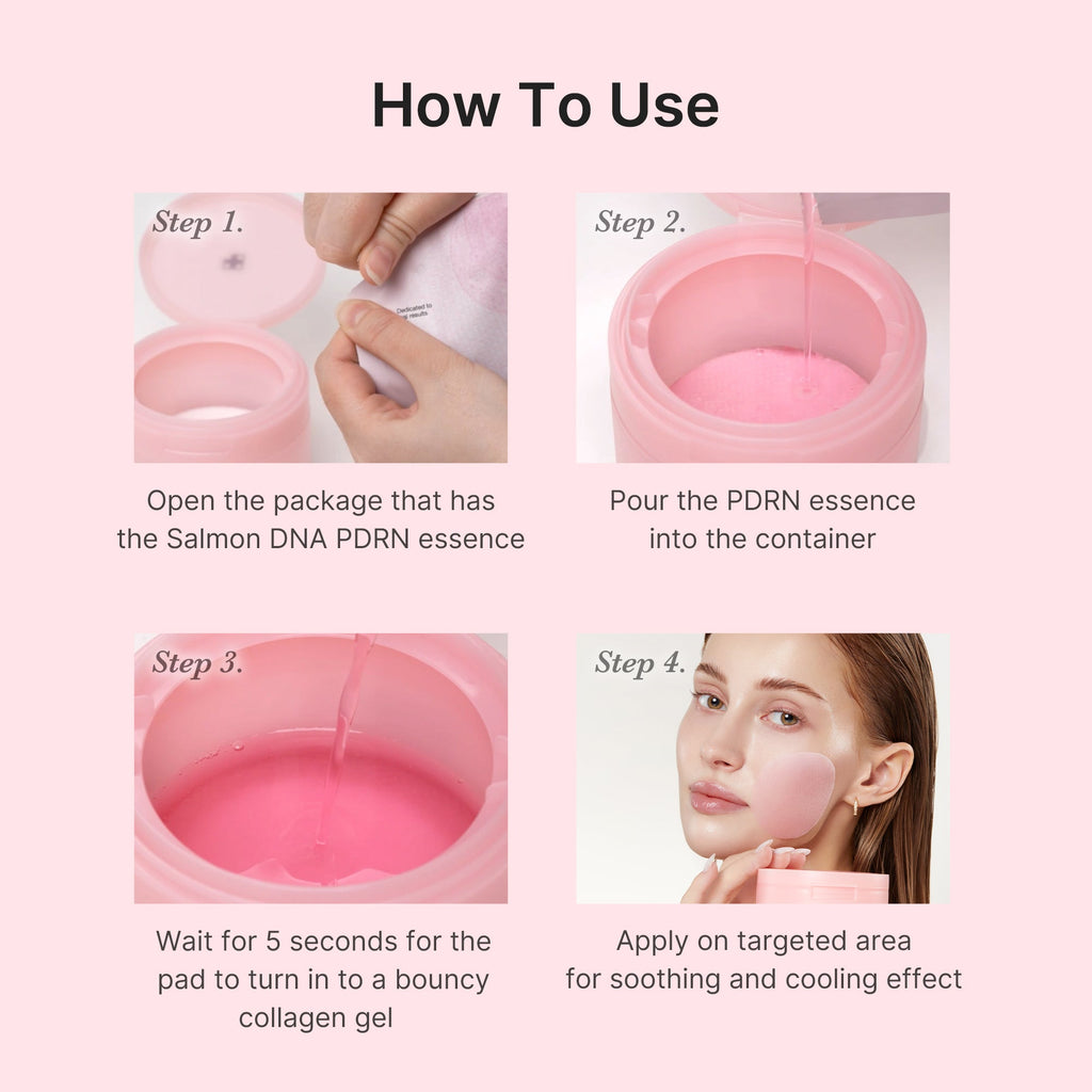 PDRN Pink Collagen Gel Toner Pad K7