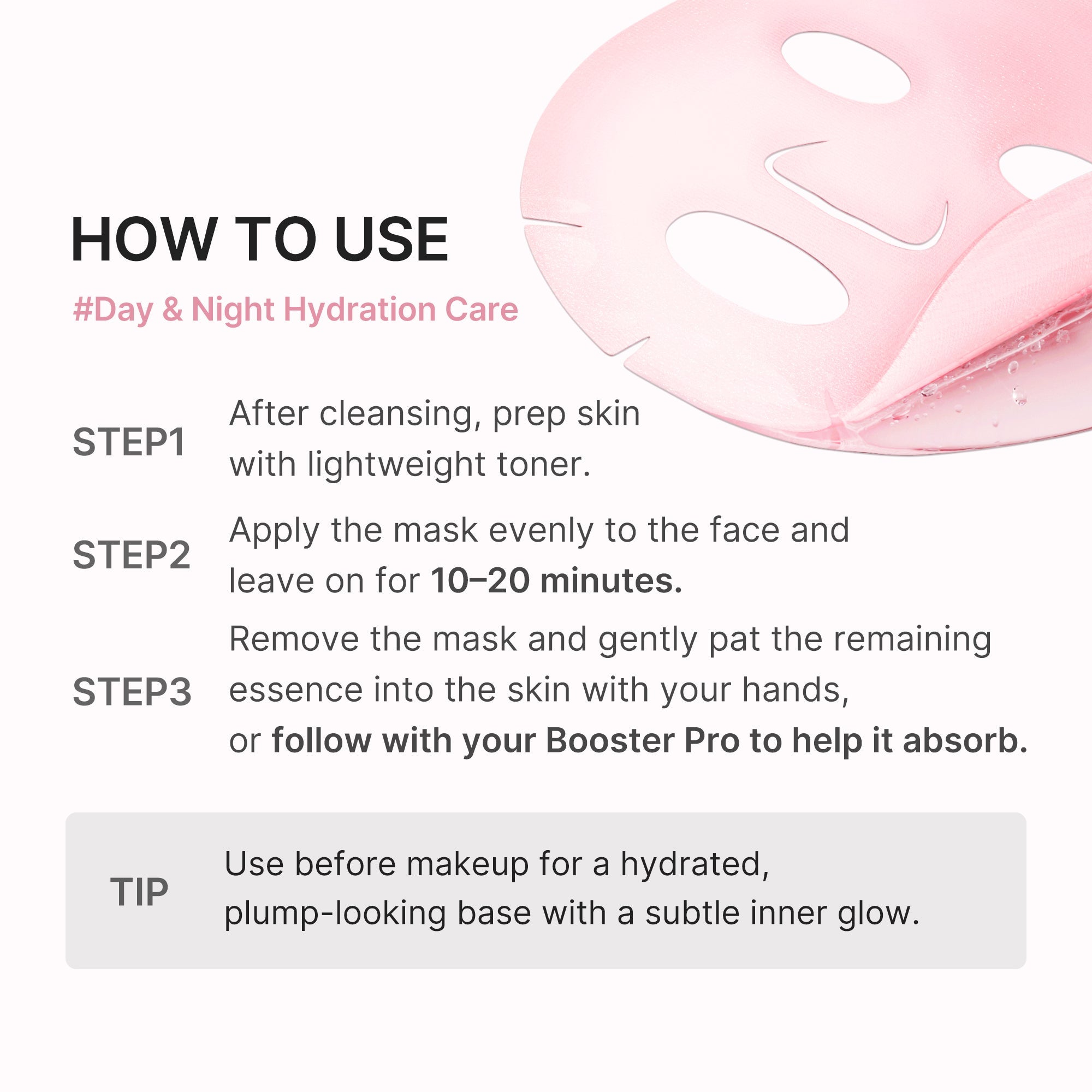 PDRN Pink Peptide Ampoule Mask T3