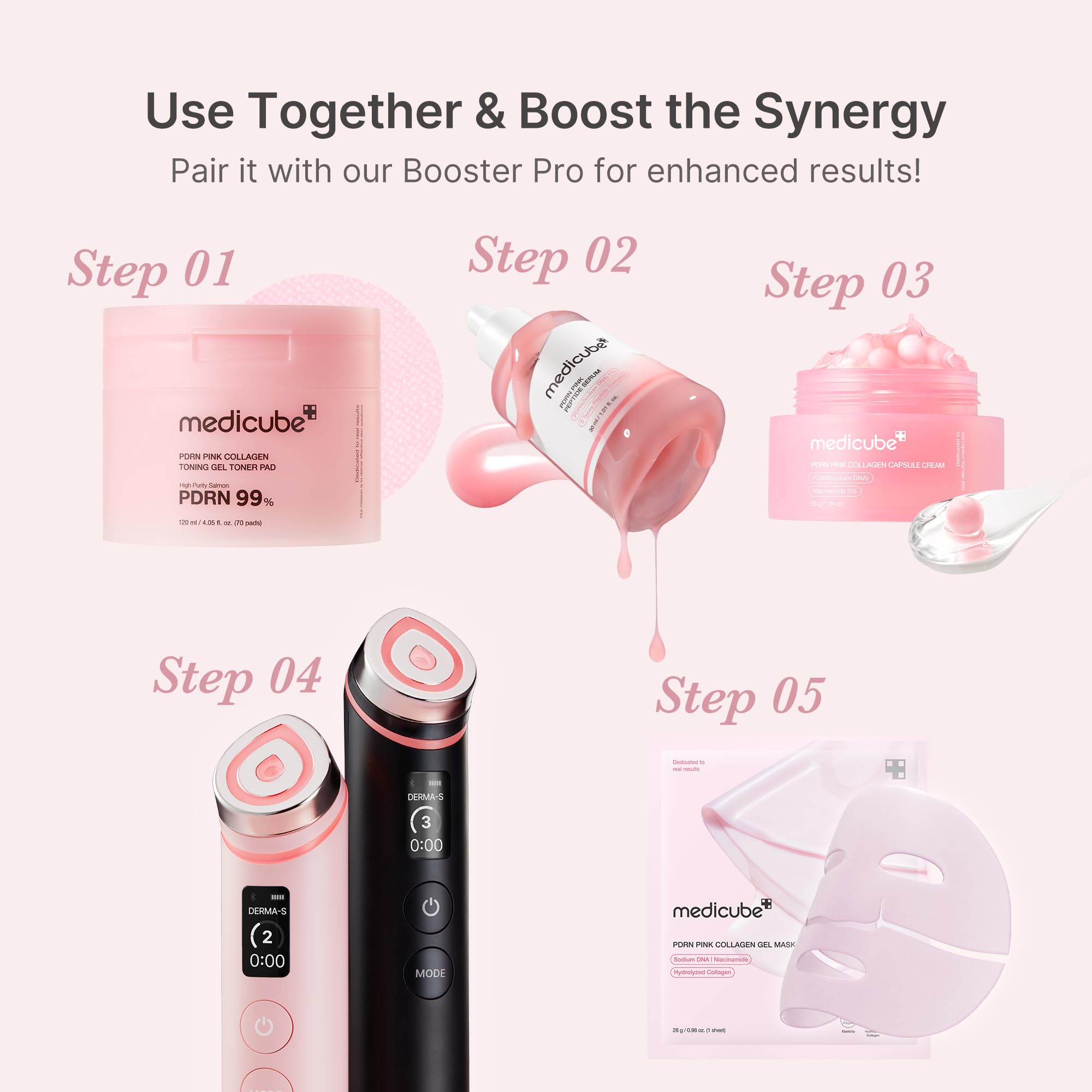 PDRN Pink Peptide Serum K1